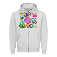 Dove Grey safe space Zipper Hoodie - Artiststas