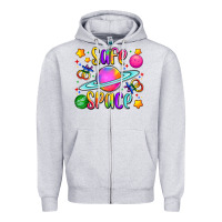 Heather Grey safe space Zipper Hoodie - Artiststas