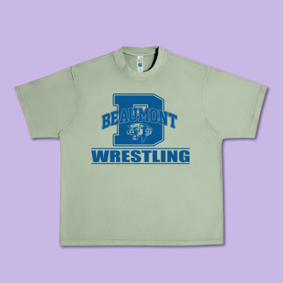 Beaumont Wrestling Urban Heavy Tee Designed By Jasminsmagicworld