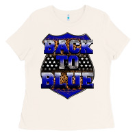 Bone Back the blue Ladies Tee - Neo Western