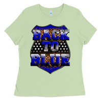 Matcha Back the blue Ladies Tee - Neo Western