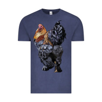 Vintage Denim Brahma Rooster Vintage Tee - LillyAllenDesigns