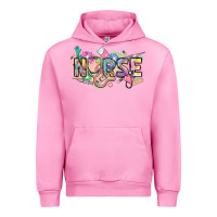 Fuchsia Pink Nurse Urban Hoodie - FaDigitalArtStudio