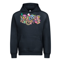 Navy Nurse Urban Hoodie - FaDigitalArtStudio