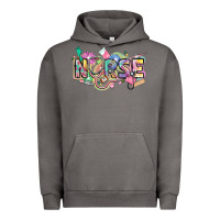 Pigment Tornado Nurse Urban Hoodie - FaDigitalArtStudio