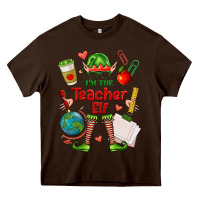 Im The Teacher Elf Heavy Core Tee | Teevron