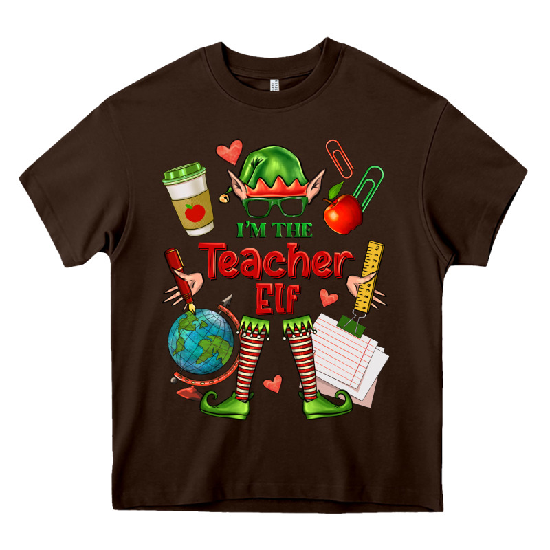 Im The Teacher Elf Heavy Core Tee by FaDigitalArtStudio | Teevron