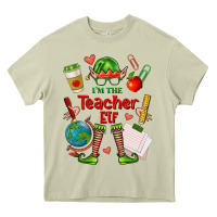 Mossy im the teacher elf Heavy Core Tee - FaDigitalArtStudio