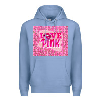 Colony Blue love pink Premium Hoodie - TumblerDesignByShophia