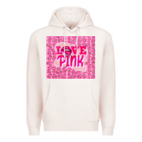 Pale Pink love pink Premium Hoodie - TumblerDesignByShophia