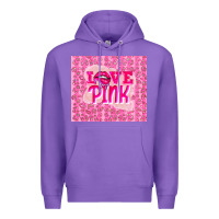 Purple love pink Premium Hoodie - TumblerDesignByShophia