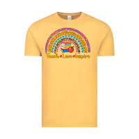 Vintage Mustard back to school rainbow teach love inspire Vintage Tee - AdoDesignShop