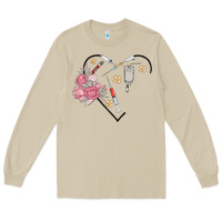 Mushroom phlebotomy add your name Long Sleeve Tee - MaliasSmallBusiness