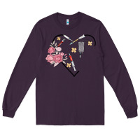 Plum phlebotomy add your name Long Sleeve Tee - MaliasSmallBusiness