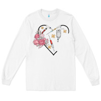 White phlebotomy add your name Long Sleeve Tee - MaliasSmallBusiness