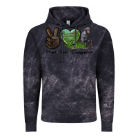 Cloud Black Peace Love Chimpanzee Vintage Hoodie - LillyAllenDesigns