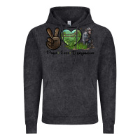 Vintage Black Peace Love Chimpanzee Vintage Hoodie - LillyAllenDesigns