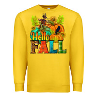 Lemon Hello Fall Premium Sweatshirt - NancyCooperArtShop