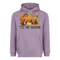 Lavender Tis The Season Fall Heavyweight Hoodie - texasbilliewilder