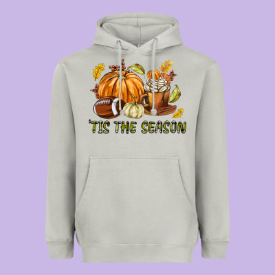Tis The Season Fall Heavyweight Hoodie Designed By Texasbilliewilder