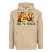 Mushroom Tis The Season Fall Heavyweight Hoodie - texasbilliewilder