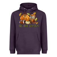 Plum Tis The Season Fall Heavyweight Hoodie - texasbilliewilder