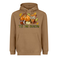 Toasted Coconut Tis The Season Fall Heavyweight Hoodie - texasbilliewilder