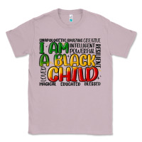 Lilac i am a black child Classic Tee - MaliasSmallBusiness