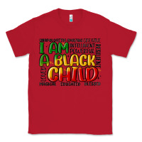 Red i am a black child Classic Tee - MaliasSmallBusiness