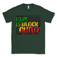Sports Green i am a black child Classic Tee - MaliasSmallBusiness