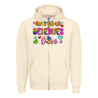 Sandshell everyone deserves love Zipper Hoodie - Artiststas