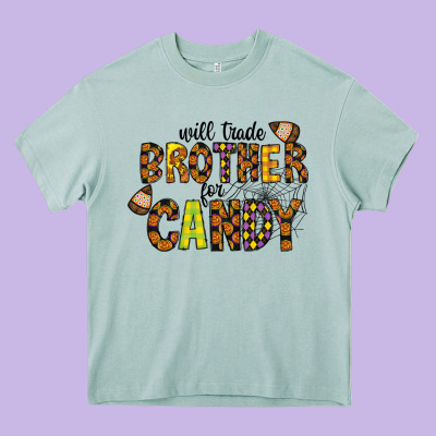 Will Trade Brother For Candy Heavy Core Tee Designed By Cowhidedigitalart