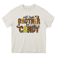 Cream Will Trade Brother For Candy Heavy Core Tee - CowhideDigitalArt