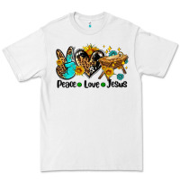 White peace love jesus Premium Tee - AdoDesignShop