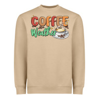 Mushroom coffee weather Heavyweight Sweatshirt - MaliasSmallBusiness