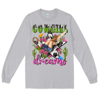 Moon Dust western rodeo cowgirl dreams Long Sleeve Tee - NancyCooperArtShop