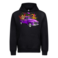 Mardi Gras Truck King's Cake Urban Hoodie | Teevron