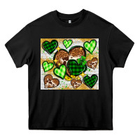 Black St. Patrick's Day hearts tumbler Heavy Core Tee - Neo Western