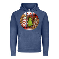 Vintage Denim Christmas tree cakes Christmas Vintage Hoodie - Jasminsmagicworld