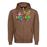 Chestnut yas queen Zipper Hoodie - Artiststas