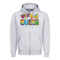 Heather Grey yas queen Zipper Hoodie - Artiststas