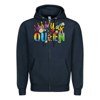 Navy yas queen Zipper Hoodie - Artiststas