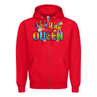 Red yas queen Zipper Hoodie - Artiststas