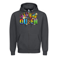Smoke yas queen Zipper Hoodie - Artiststas