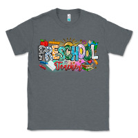 Charcoal Heather Precschool Teacher Classic Tee - CowhideDigitalArt