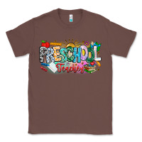 Chestnut Precschool Teacher Classic Tee - CowhideDigitalArt