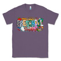 Lavender Precschool Teacher Classic Tee - CowhideDigitalArt