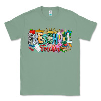 Sage Precschool Teacher Classic Tee - CowhideDigitalArt