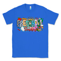 True Royal Precschool Teacher Classic Tee - CowhideDigitalArt