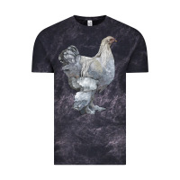 Cloud Black Brahma Chicken Vintage Tee - LillyAllenDesigns